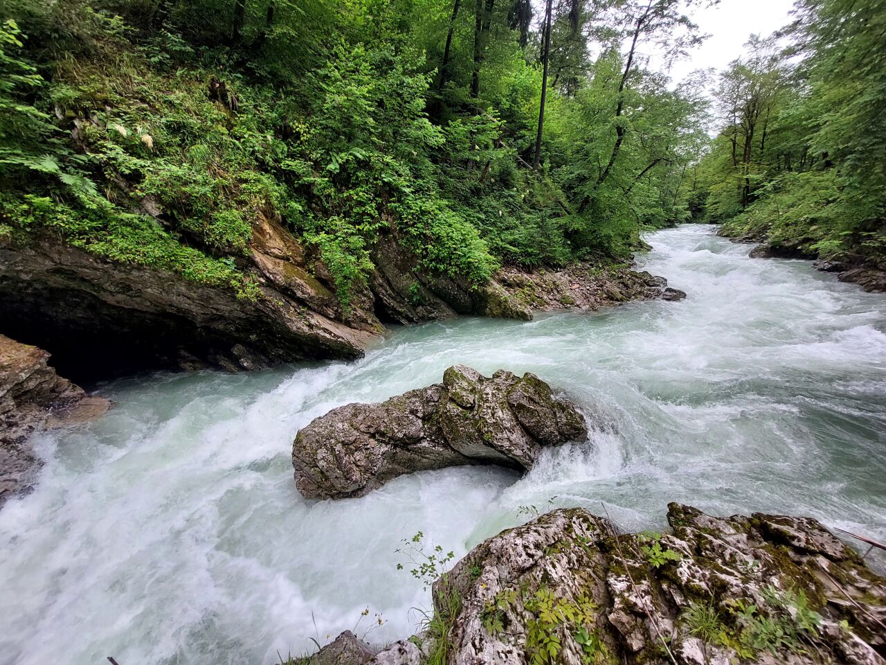 Soutěska Vintgar Soutěska Vintgar